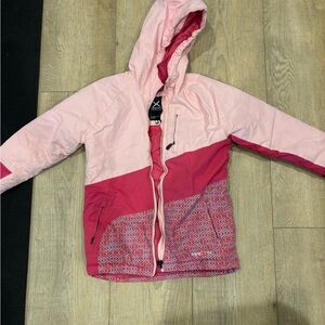 Arctix Kids Winter Snow Jacket Pink 5K – Warm Insulated Hooded Coat